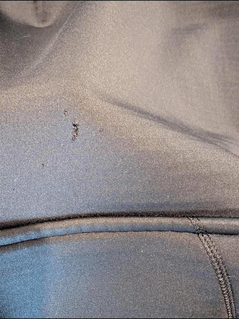 Technical Performance Black Pullover Hoodie - Picture 7 of 7
